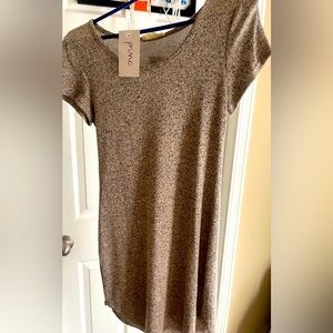 MIDI dress tanish gray